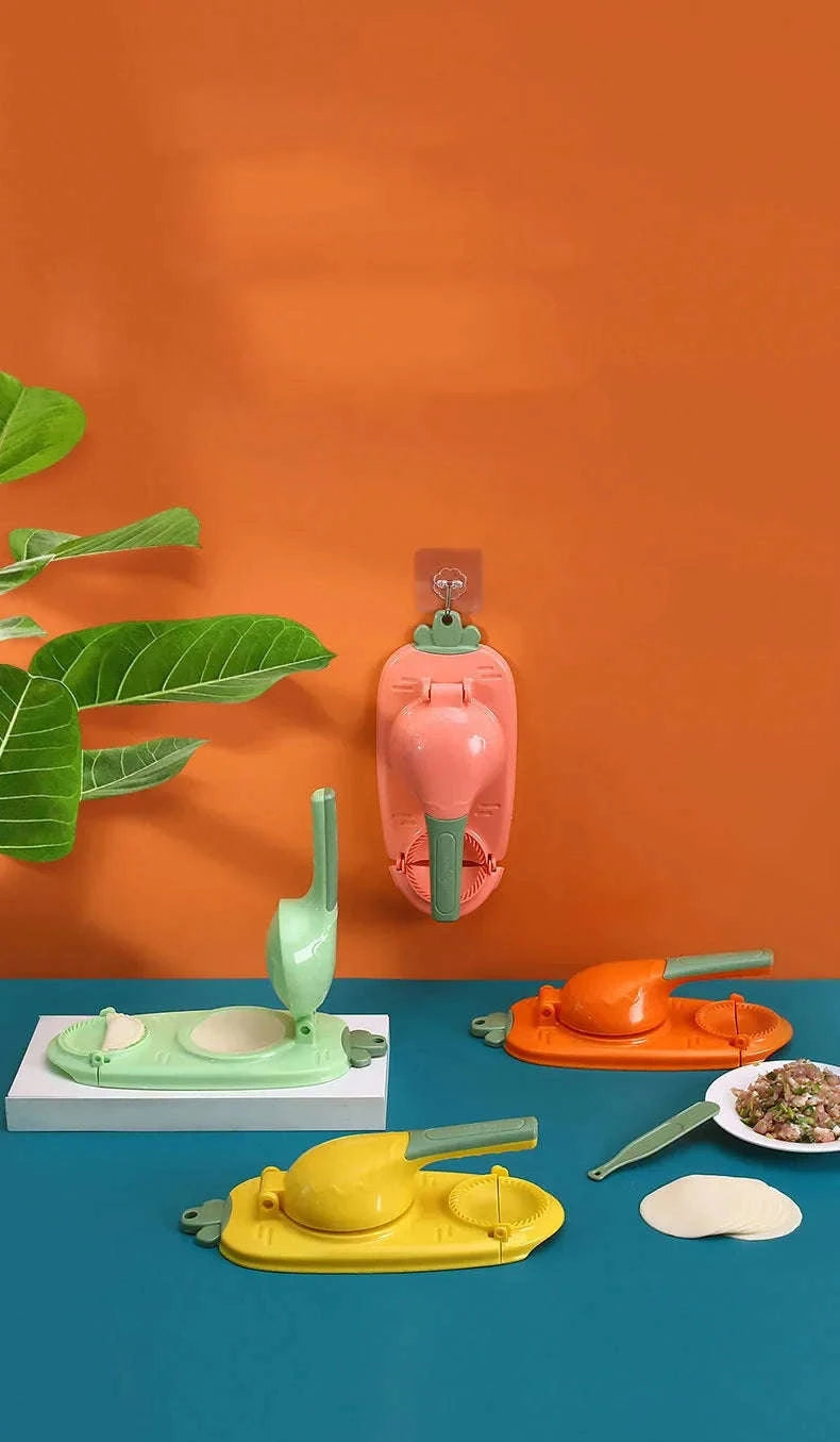 DIY Dumpling Maker Mold – Manual Wrapper Pressing Tool-Green