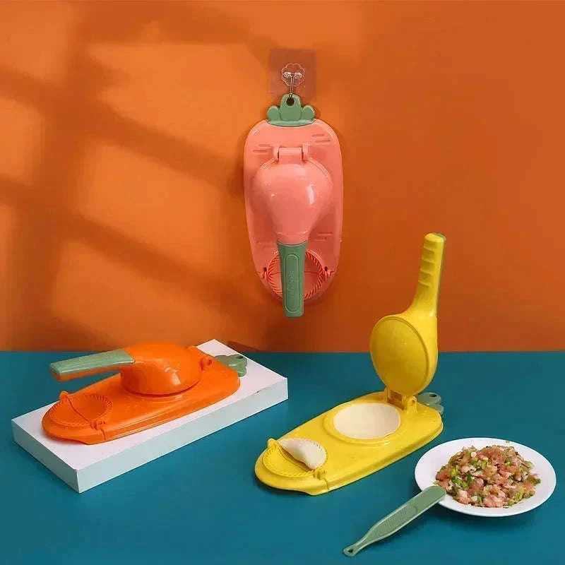 DIY Dumpling Maker Mold – Manual Wrapper Pressing Tool-Green