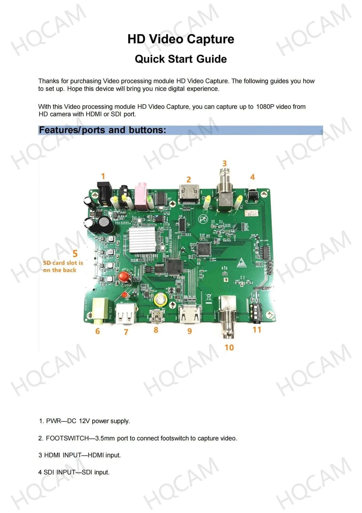 DIY ENT Endoscope Camera Kit with 1080P HDMI/SDI Output-T-shaped IMX385 kit