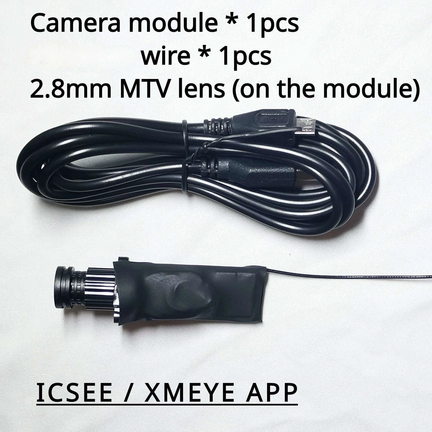 DIY IP Camera Module Mini WiFi Module with Two‑Way Audio-2.8mm Pinhole lens