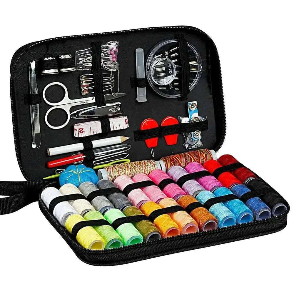 DIY Sewing Kit Box Set for Quick Repairs and Craft Projects-68 PCS