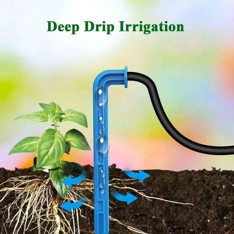 DIY Solar Drip Irrigation System with 15m Hose-3W