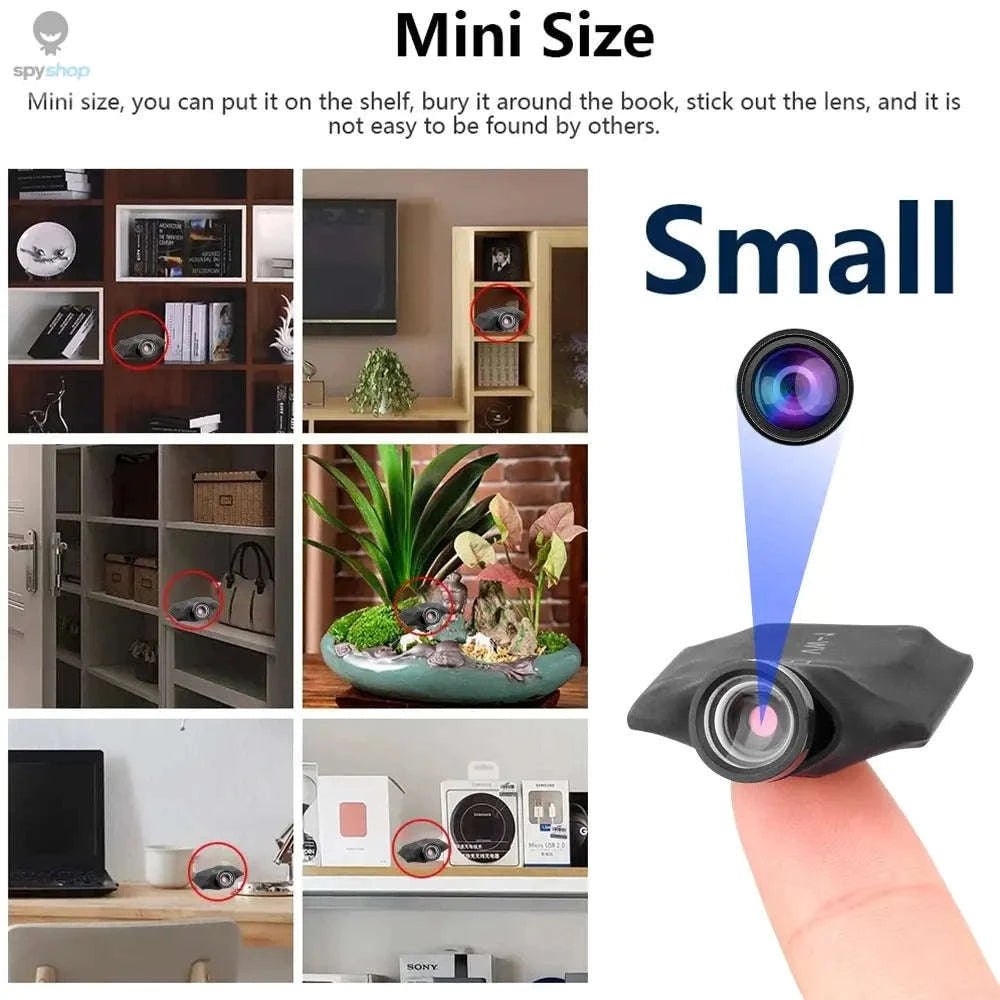 DIY WiFi Mini Camera Module – 1080P Hidden Security with Motion Alerts-Only Camera