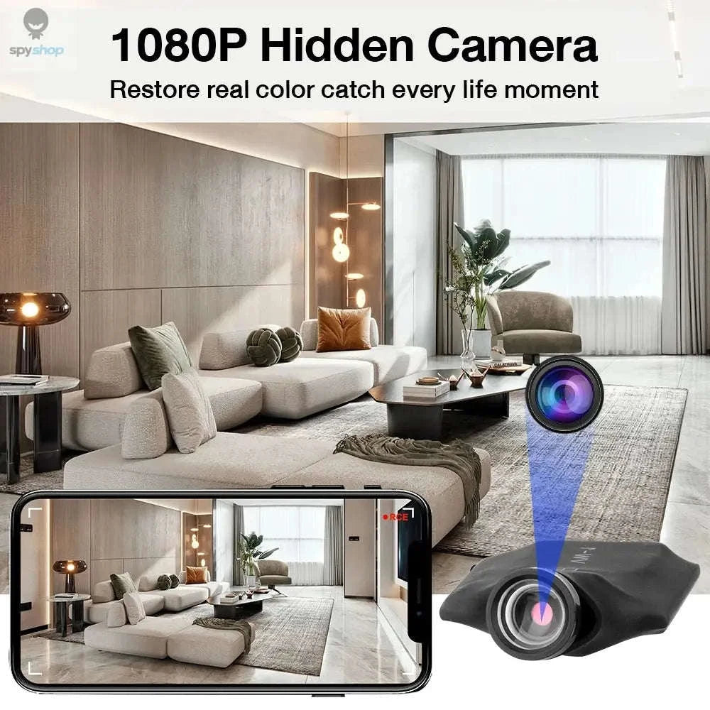 DIY WiFi Mini Camera Module – 1080P Hidden Security with Motion Alerts-Only Camera