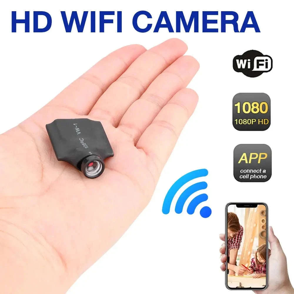 DIY WiFi Mini Camera Module – 1080P Hidden Security with Motion Alerts-Only Camera
