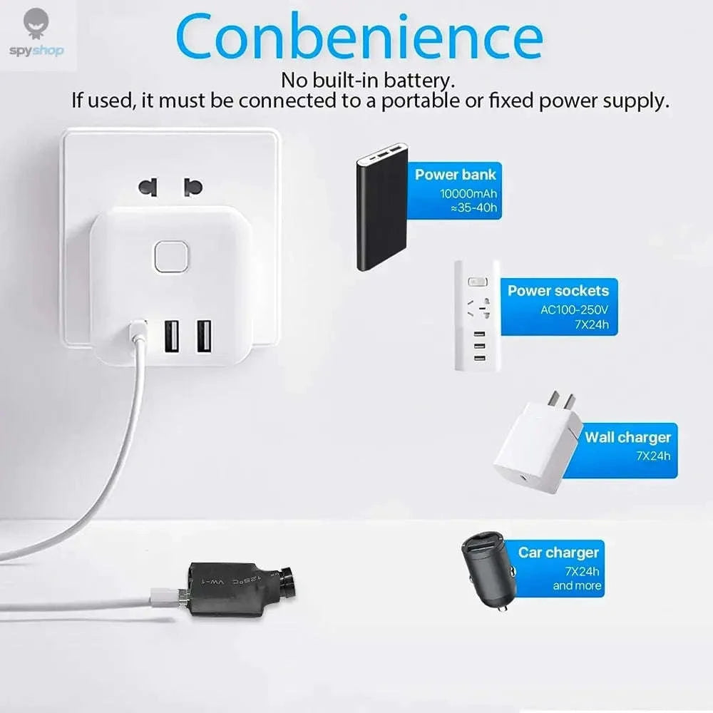 DIY WiFi Mini Camera Module – 1080P Hidden Security with Motion Alerts-Only Camera