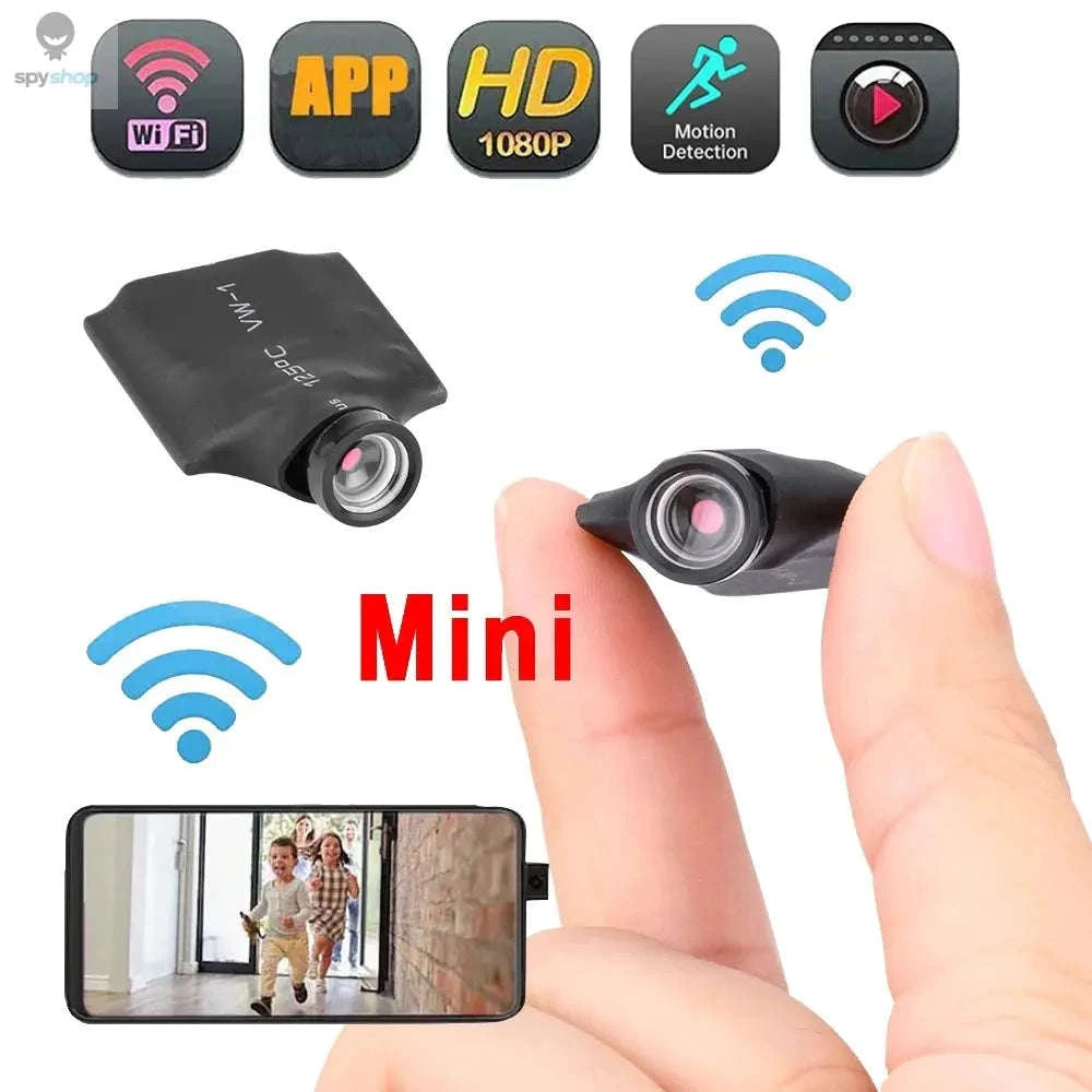 DIY WiFi Mini Camera Module – 1080P Hidden Security with Motion Alerts-Only Camera