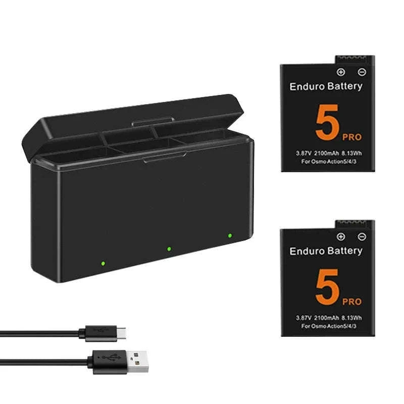 DJI Osmo Action 5 Battery and Fast Charger Set-1 Charger / China Mainland