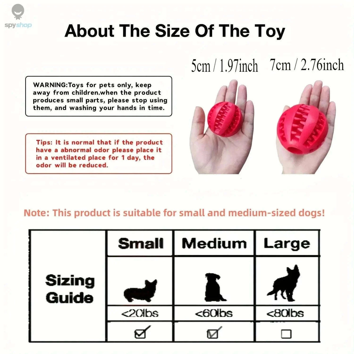 Dog Chew Toy Ball for Biting, Fetch, and Treat Play-green / 1.96 inch