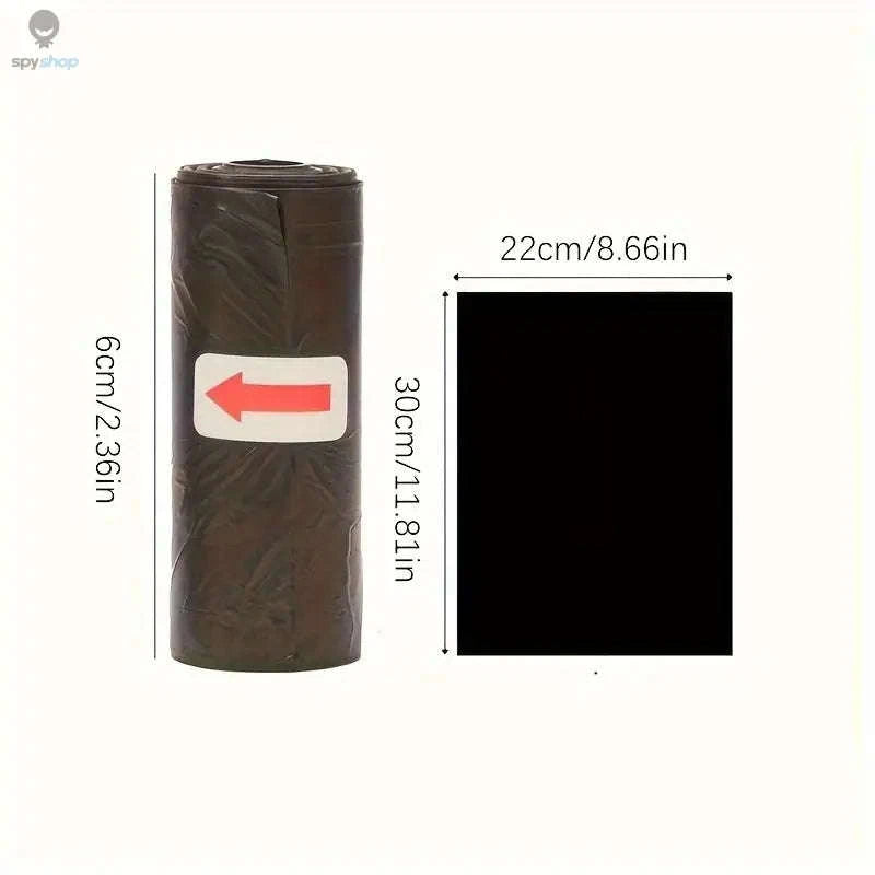 Dog Poop Bags – Leak-Proof, Durable & Easy to Carry-Black / 150bags 10rolls