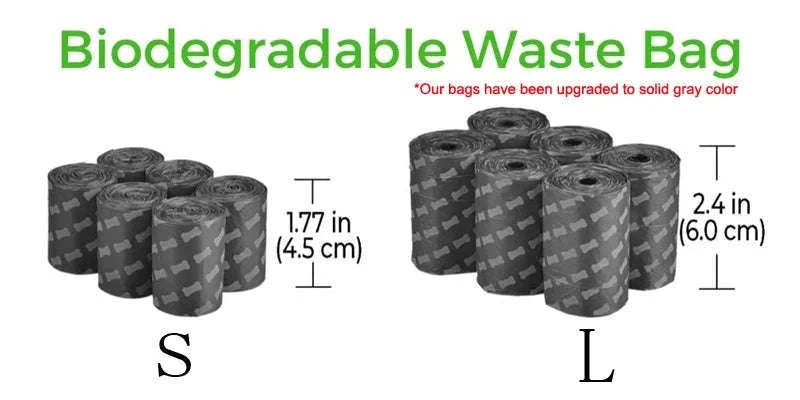Dog Travel Pooper Scooper with Bags for Cleaner Walks-B / L