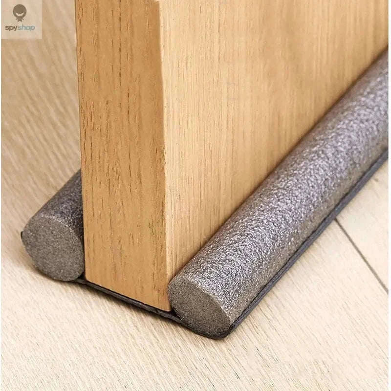 Door Bottom Sealing Strip for Drafts, Noise, and Moisture-White