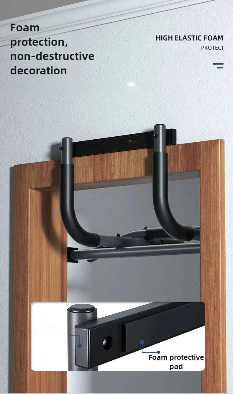Door Frame Pull-Up Bar for Home Strength Training-Horizontal bar