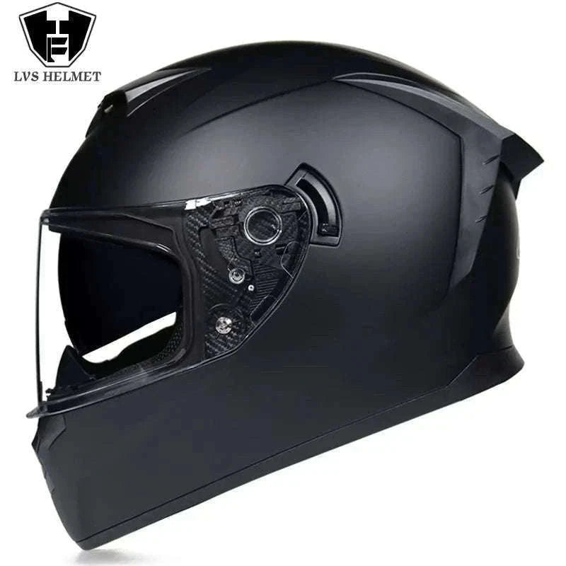 DOT Certified Full Face Motorcycle Helmet ABS Shell 1.6kg-11 / S