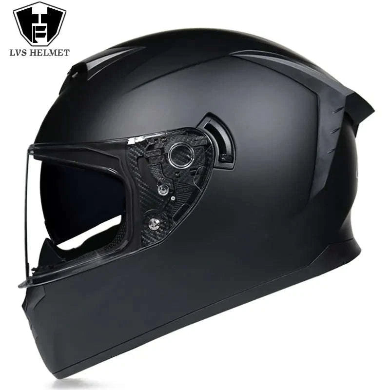 DOT Certified Full Face Motorcycle Helmet ABS Shell 1.6kg-11 / S
