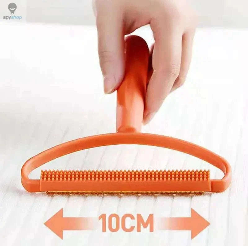 Double-Side Lint Remover Brush for Clothes and Upholstery-CV8825Blue