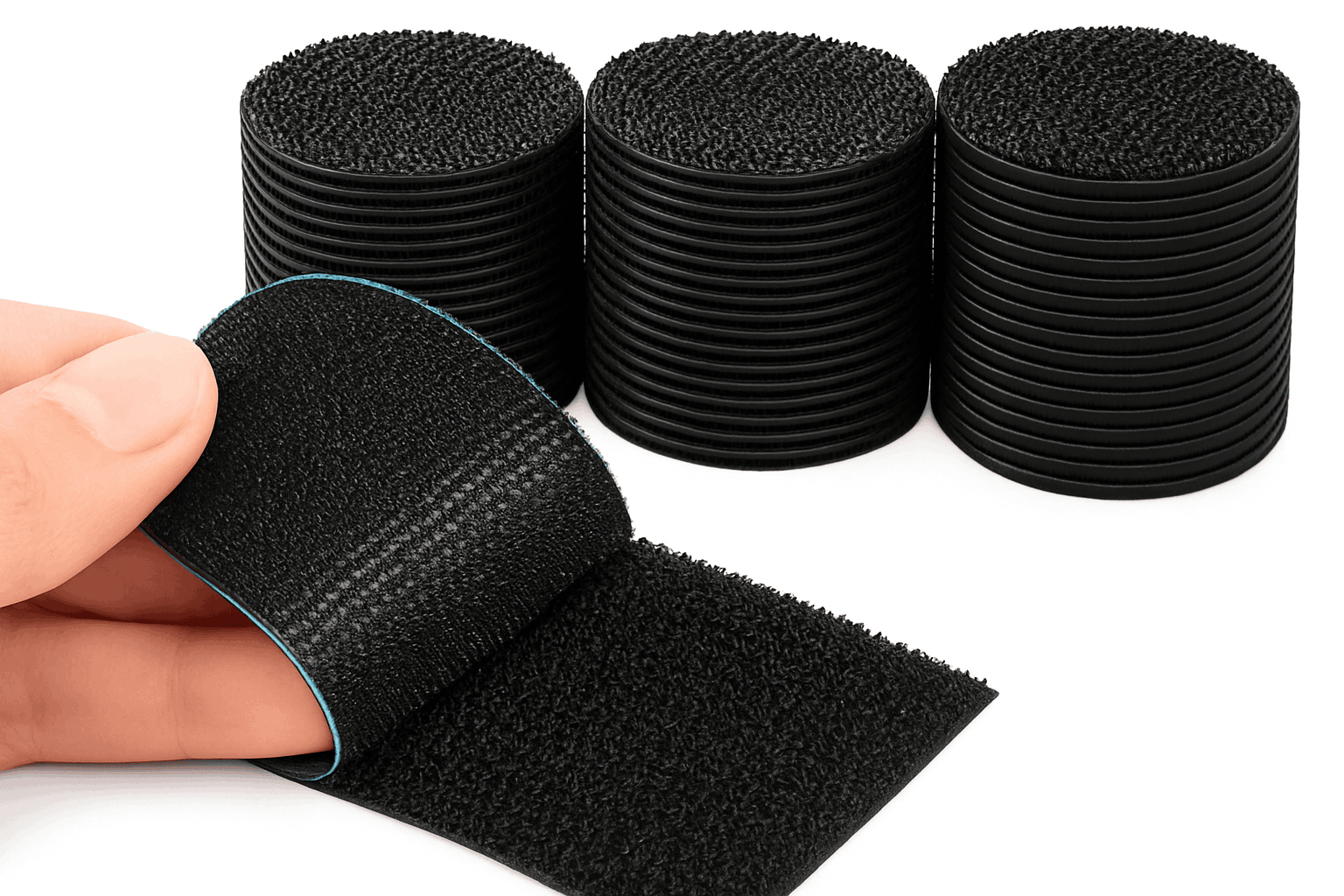 Double-Sided Adhesive Carpet Grips for Rugs and Mats-Round / 10pair
