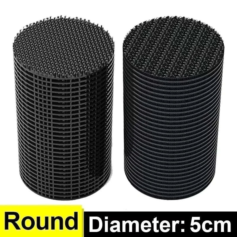 Double-Sided Adhesive Carpet Grips-Round / 10pair