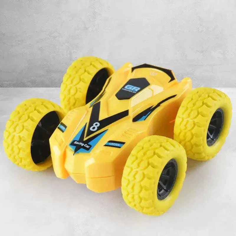 Double-Sided Inertia Toy Car-Double Sided Blue