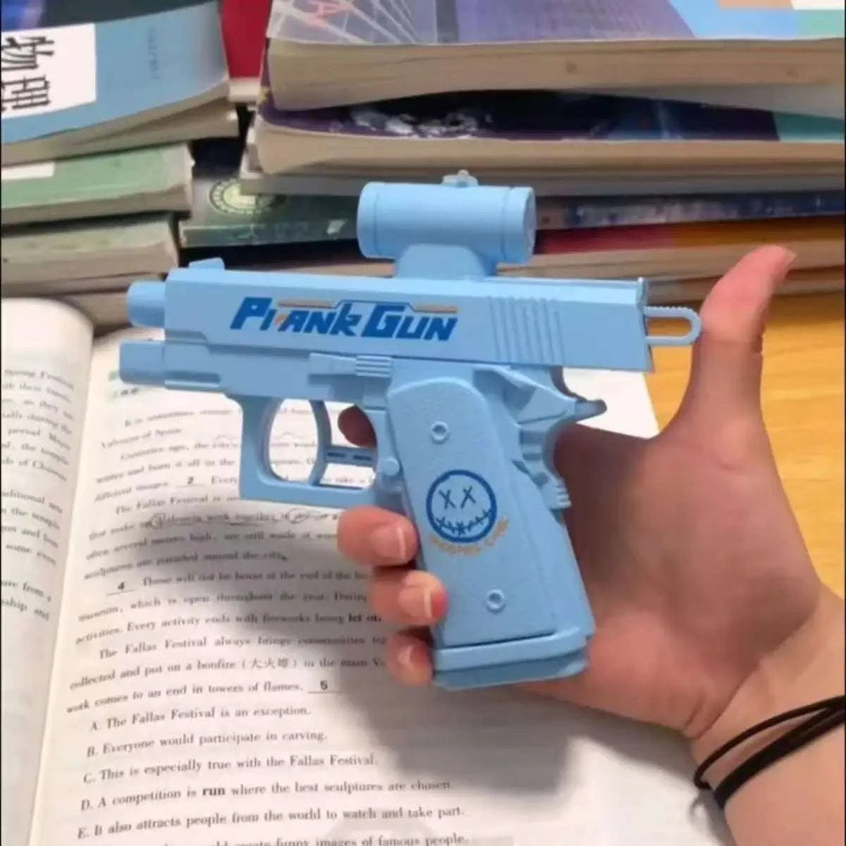 Double-Sided Reverse Water Gun for Pranks and Summer Water Fights-3PCS