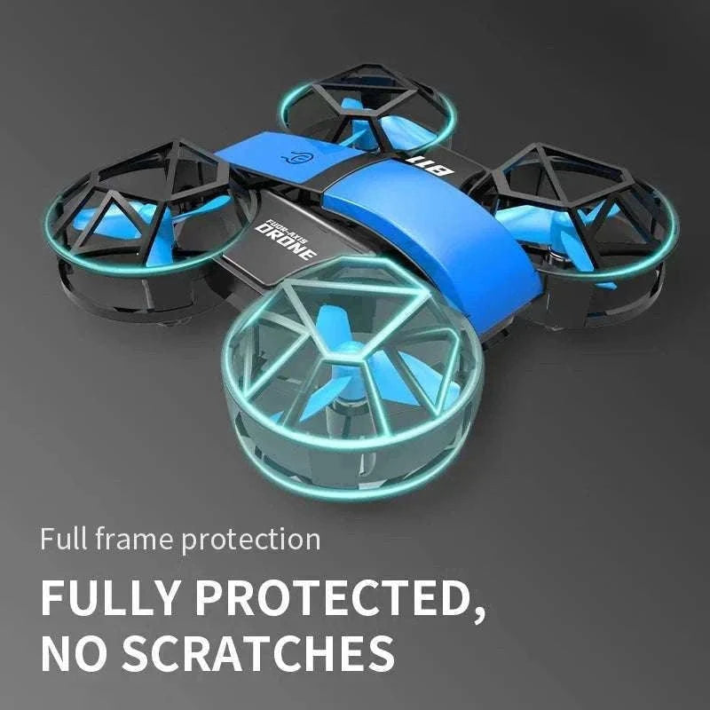Dowellin D12 Mini Drone for Kids with Dual Camera-D12-WF-RED