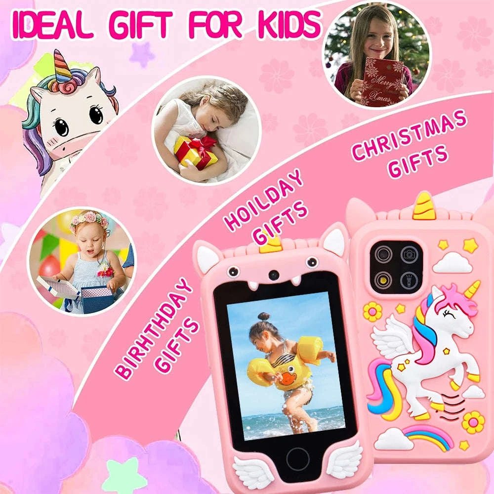 DreamTunes Unicorn Smart Phone Toy-Pink With 8G