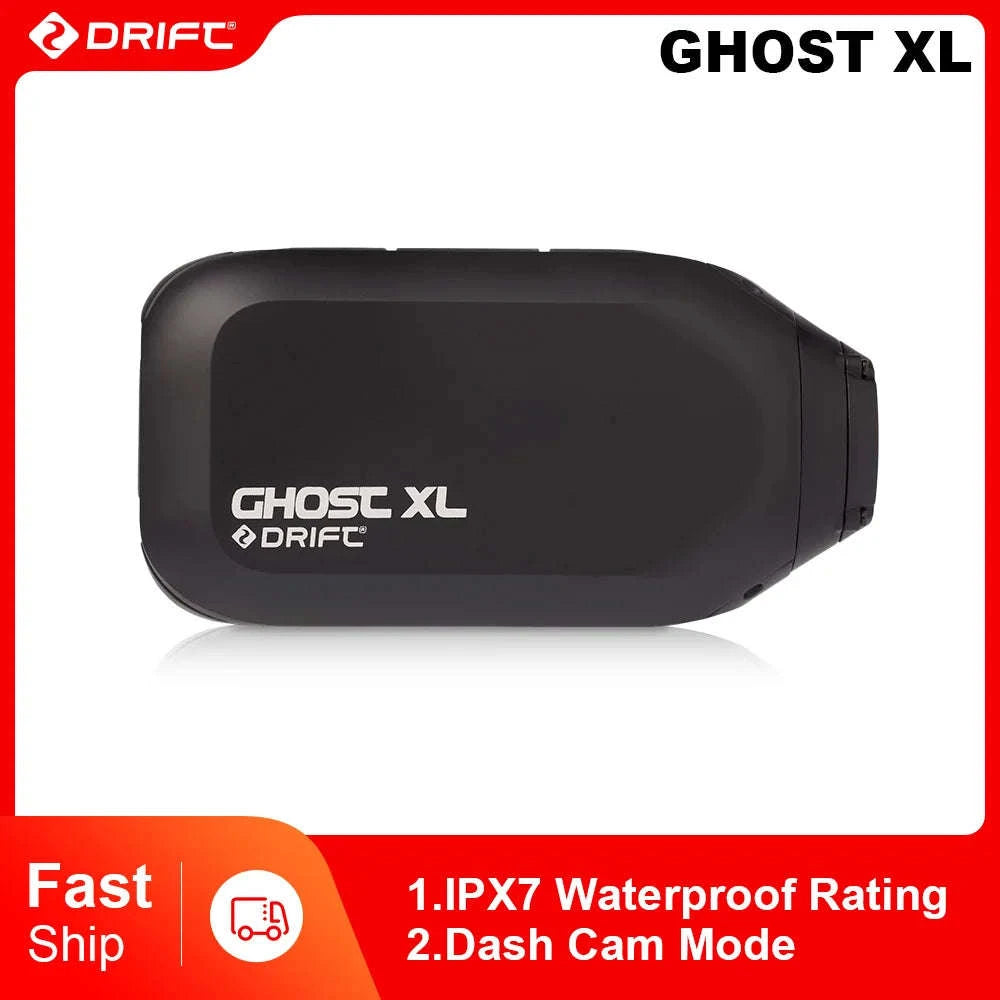 Drift Ghost XL 1080P Action Camera with Rotating Lens & Dash Cam Mode-Default Title