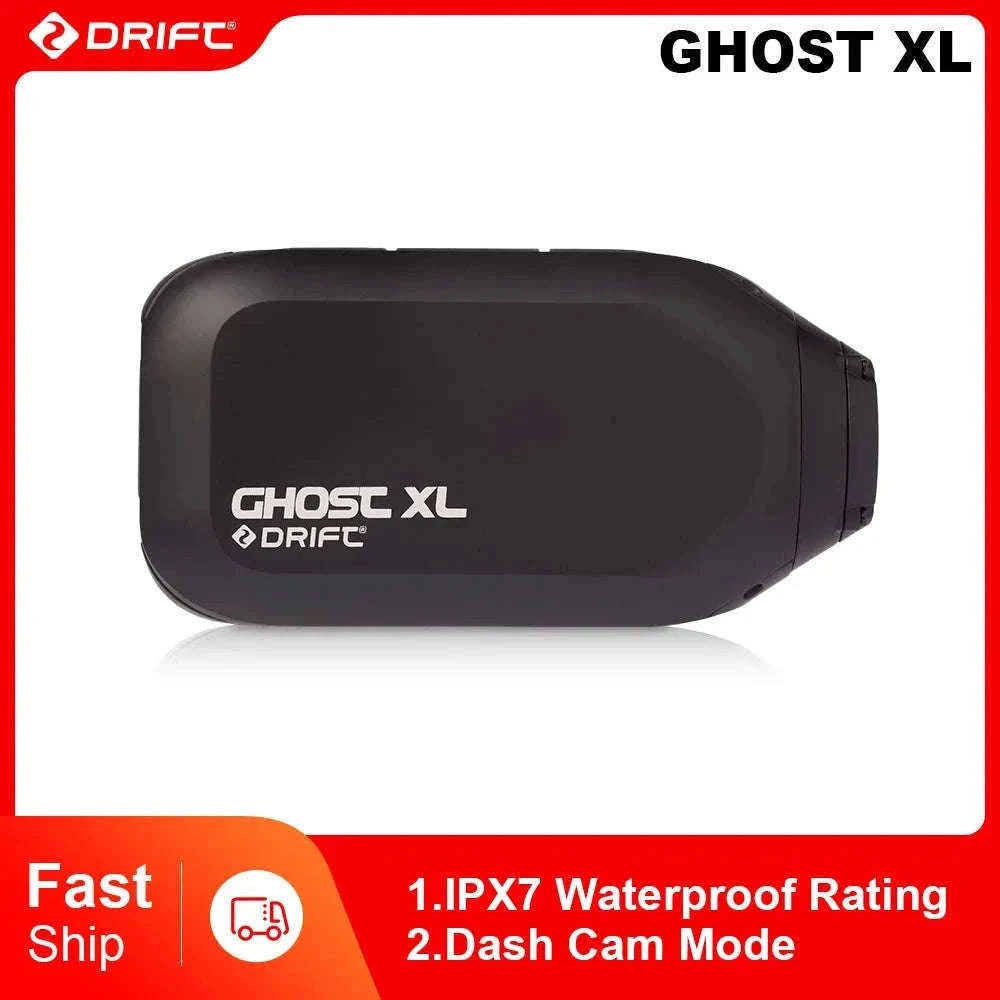 Drift Ghost XL 1080P Action Camera with Rotating Lens & Dash Cam Mode-Default Title