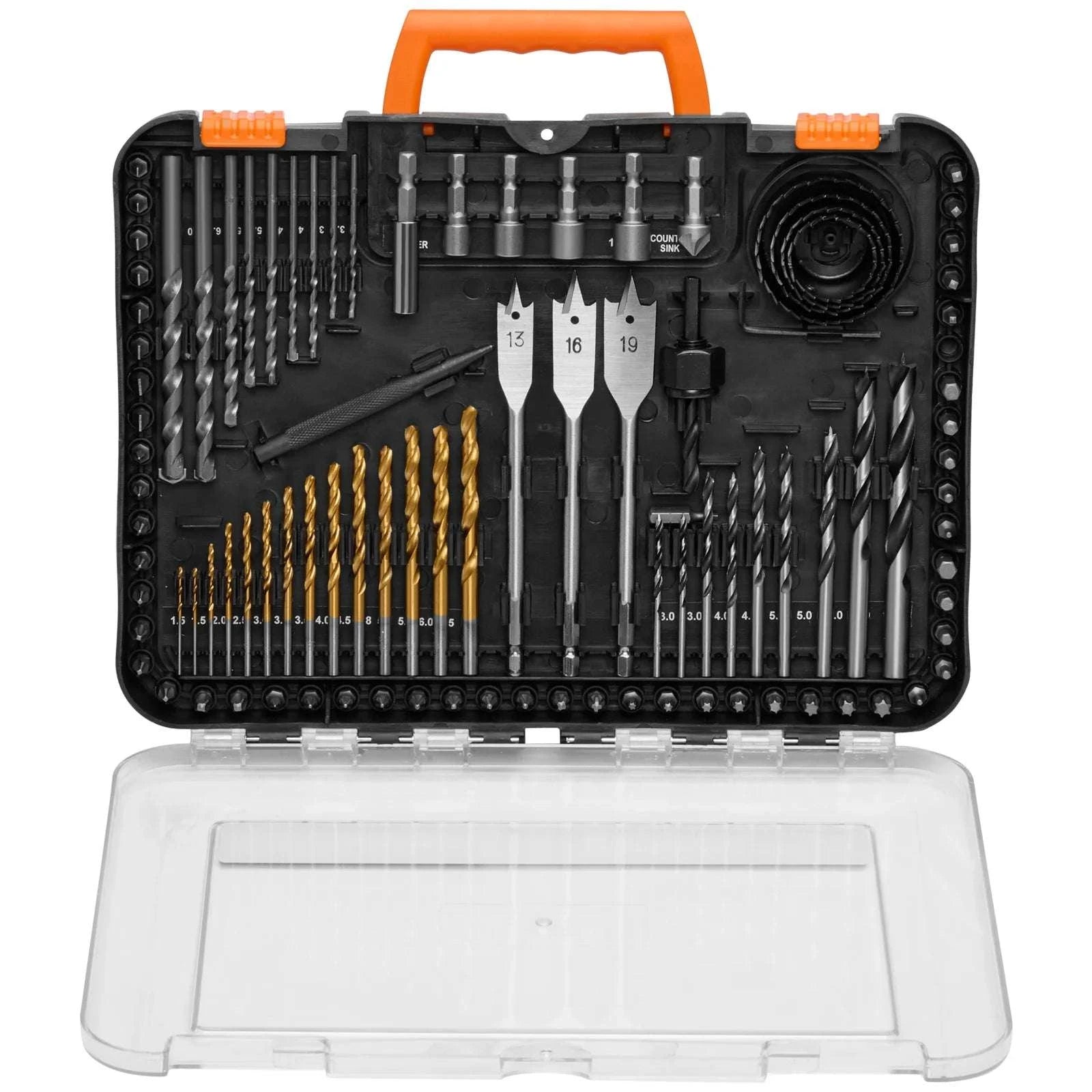 Drill Bit & Screwdriver Set 70–318 Pieces with Case-100 PCs / United States