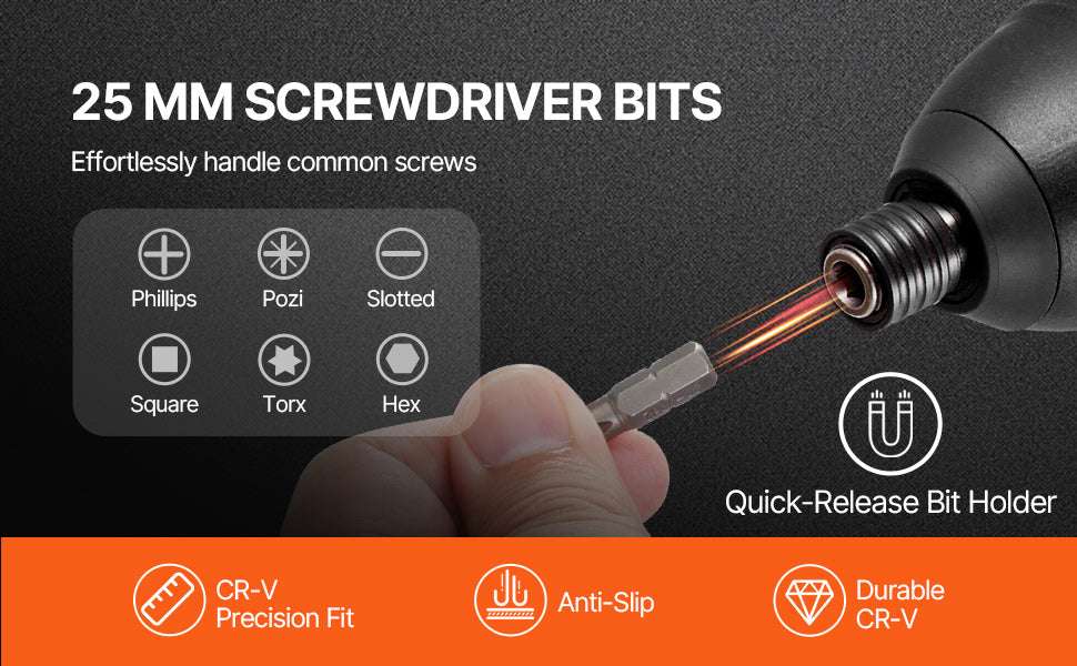 Drill Bit & Screwdriver Set 70–318 Pieces with Case-100 PCs / United States
