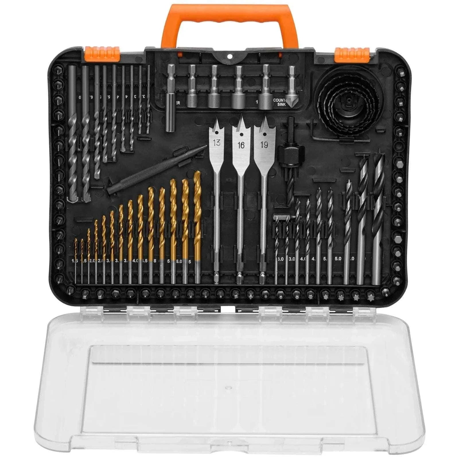 Drill Bit & Screwdriver Set 70–318 Pieces with Case-100 PCs / United States