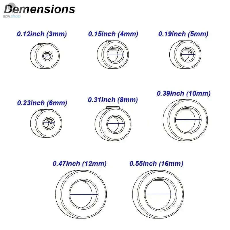 Drill Stop Collar Set – Precision Depth Control for Woodworking and DIY-Drill Stop Collar 8