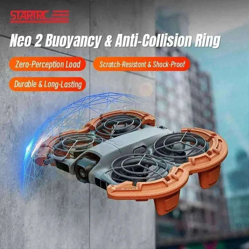 Drone Propeller Guard Cover EVA Floating Anti-Collision Ring-Orange / China Mainland