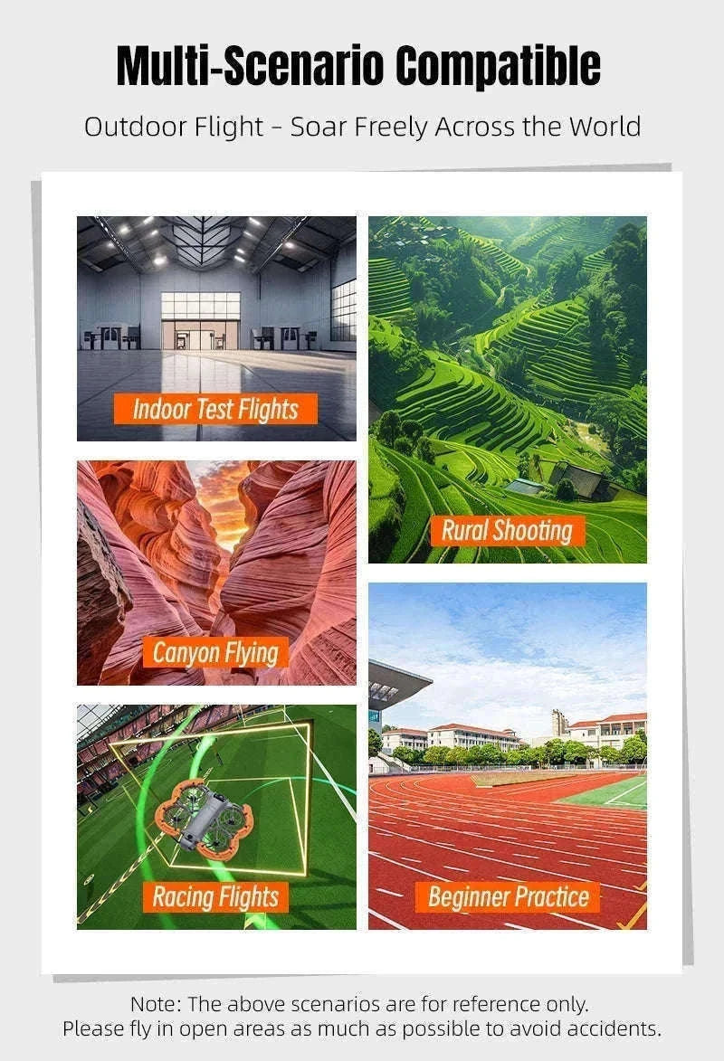 Drone Propeller Guard Cover EVA Floating Anti-Collision Ring-Orange / China Mainland