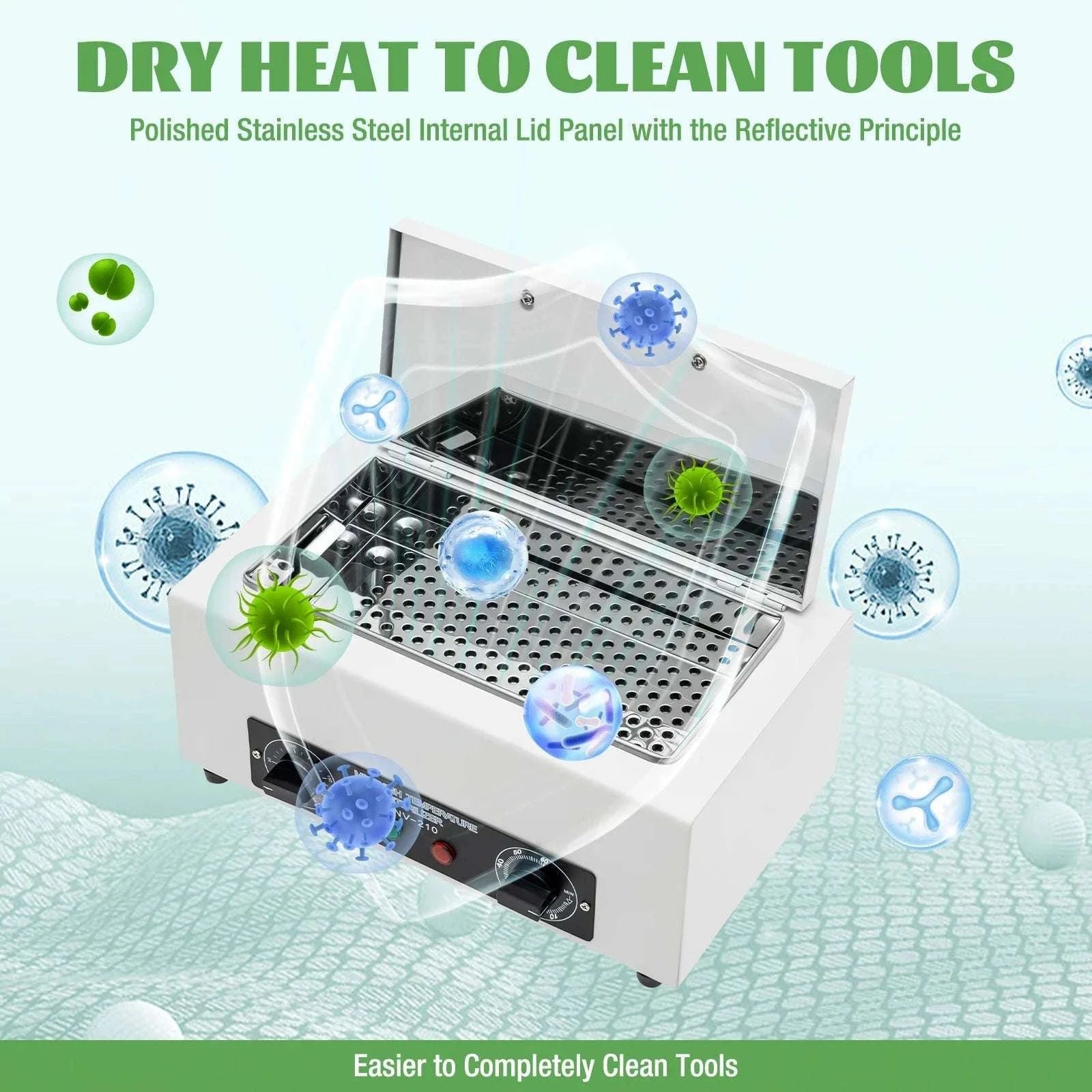 Dry Heat Sterilizer for Nail and Metal Tools-