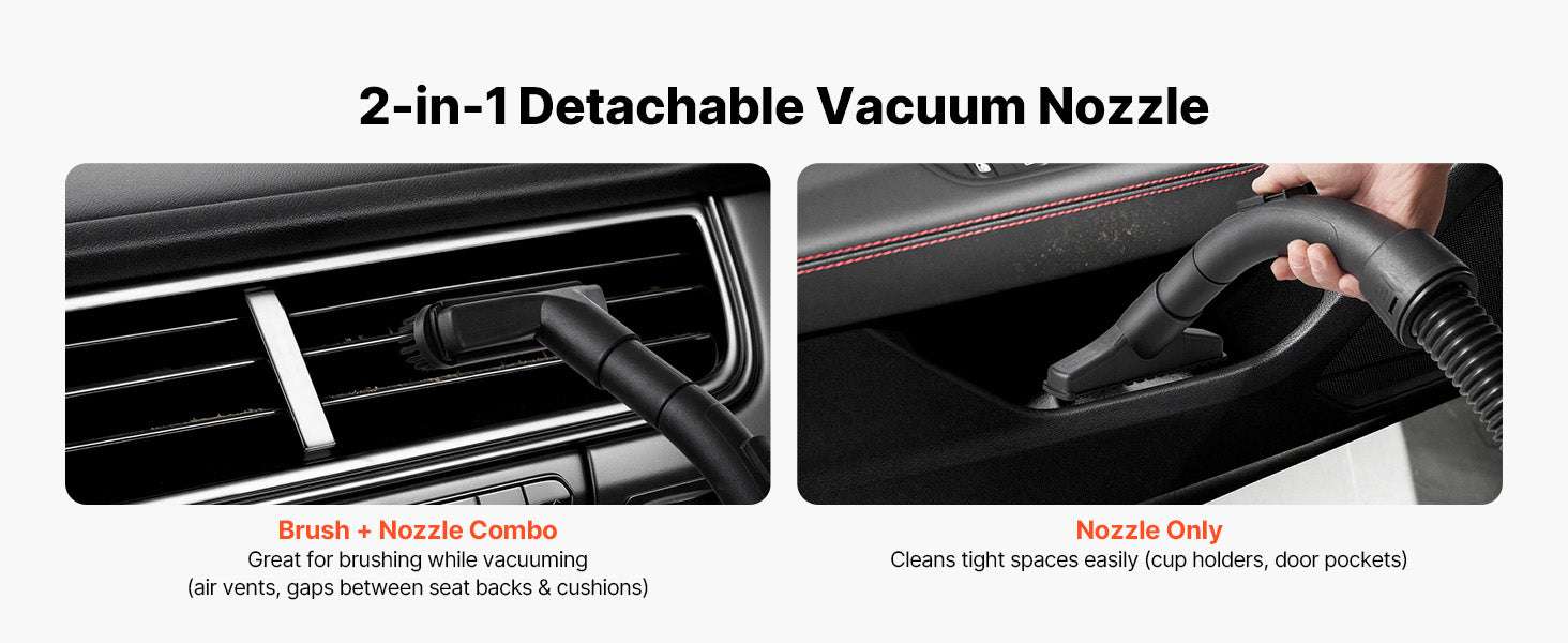 Dry Shop Vacuum with Strong Suction and Multi-Nozzle Cleaning-10L / United States