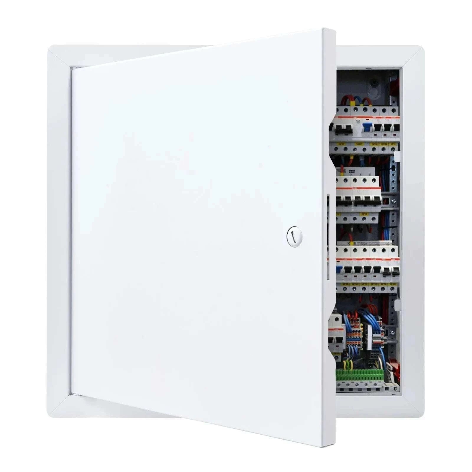 Drywall Access Panel Hinged Steel Door for Wall Ceiling Maintenance-12x12inch / United States