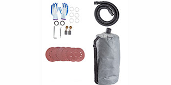 850W Electric Drywall Sander with Variable Speed & Dust Collection