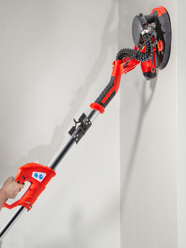 850W Electric Drywall Sander with Variable Speed & Dust Collection