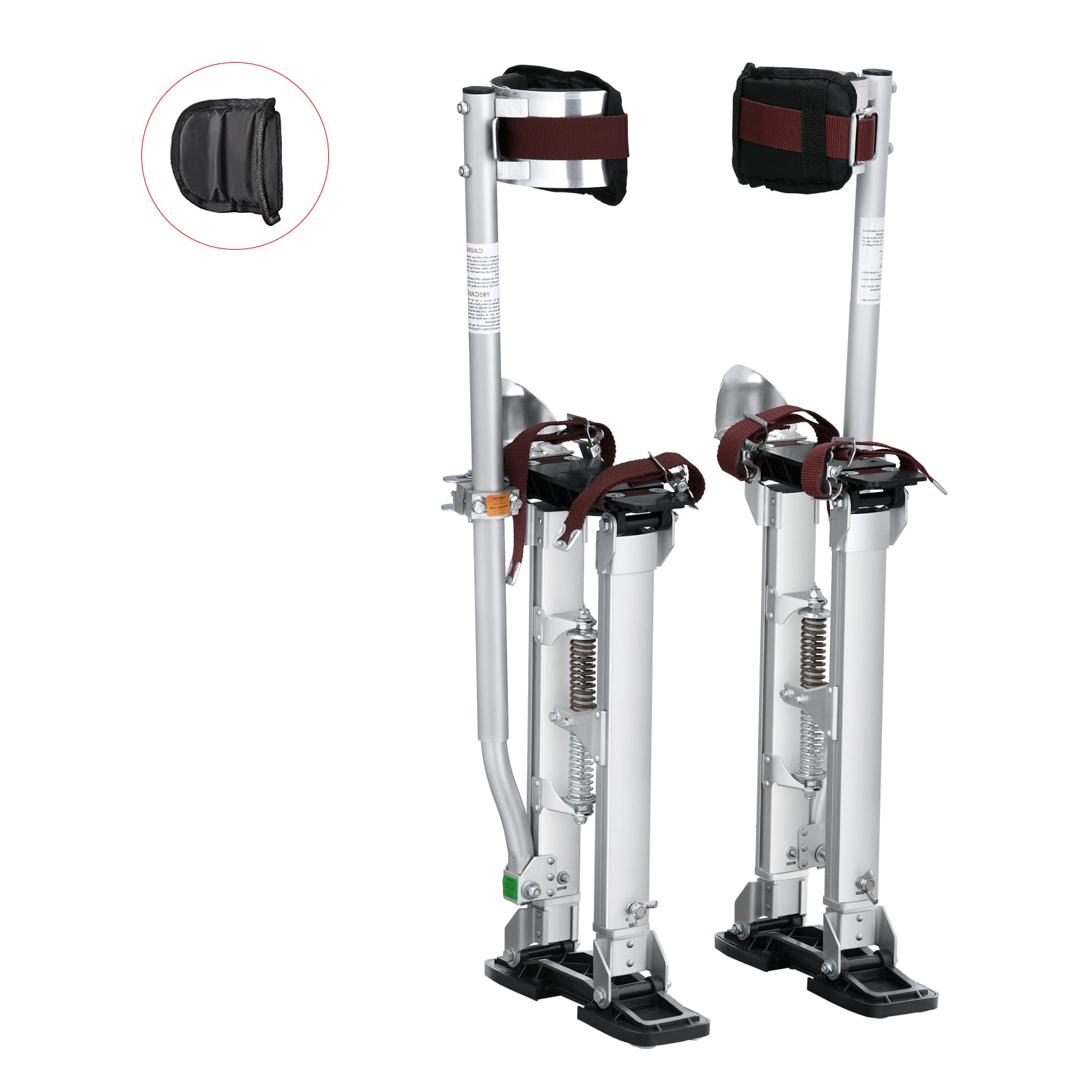 Adjustable Drywall Stilts 18–30" / 36–50" Aluminum Work Stilts