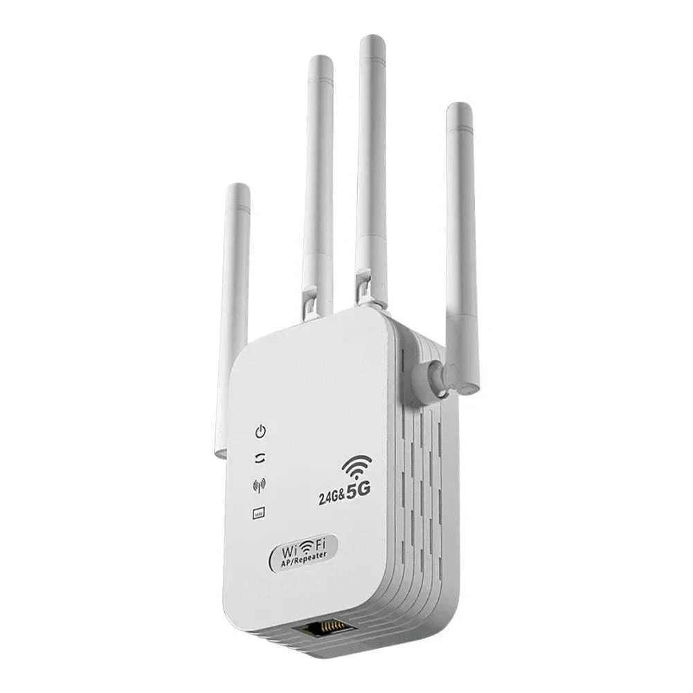 Dual-Band WiFi Extender 1200Mbps Signal Booster with WPS-300M EU PLUG / United States