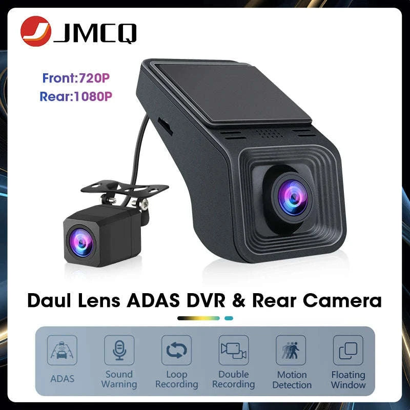 Dual Camera Car DVR for Android Auto with 1080P Recording-Daul Lens / No TF Card
