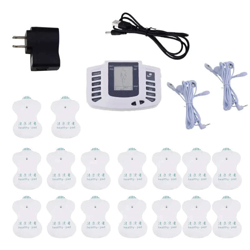 Dual Channel TENS Pulse Body Massager with EMS Muscle Stimulation-Slippers