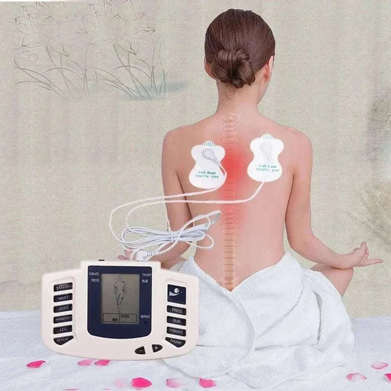 Dual Channel TENS Pulse Body Massager with EMS Stimulation-Slippers