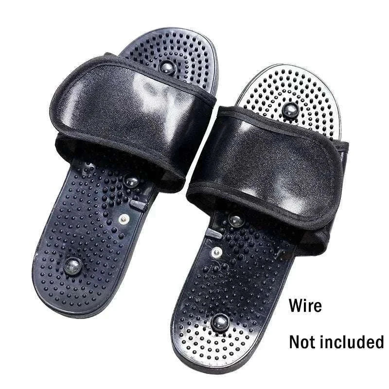 Dual Channel TENS Pulse Body Massager with EMS Stimulation-Slippers