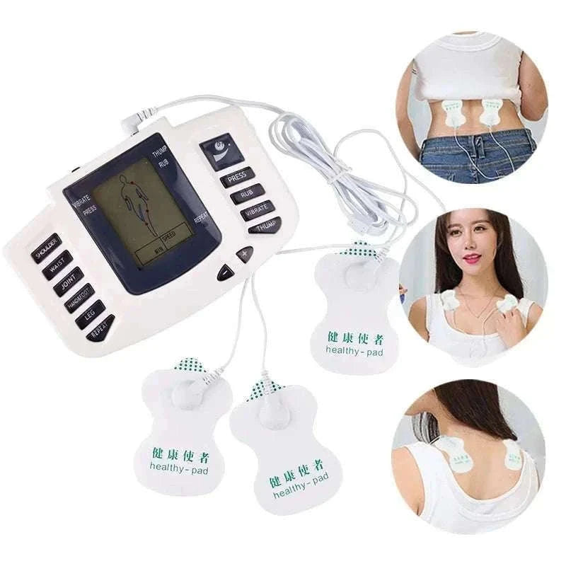 Dual Channel TENS Pulse Body Massager with EMS Stimulation-Slippers