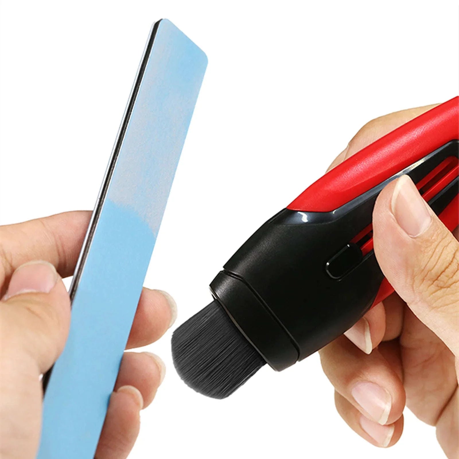 Dual Head Retractable Cleaning Brush for Models and Precision Tools-United States