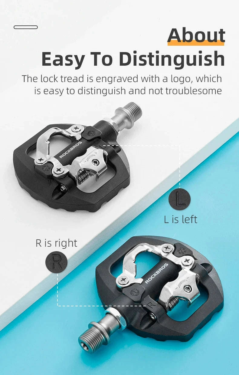 Dual-Purpose Bicycle Pedals with Sealed Bearings-37210108001 Nylon / Poland