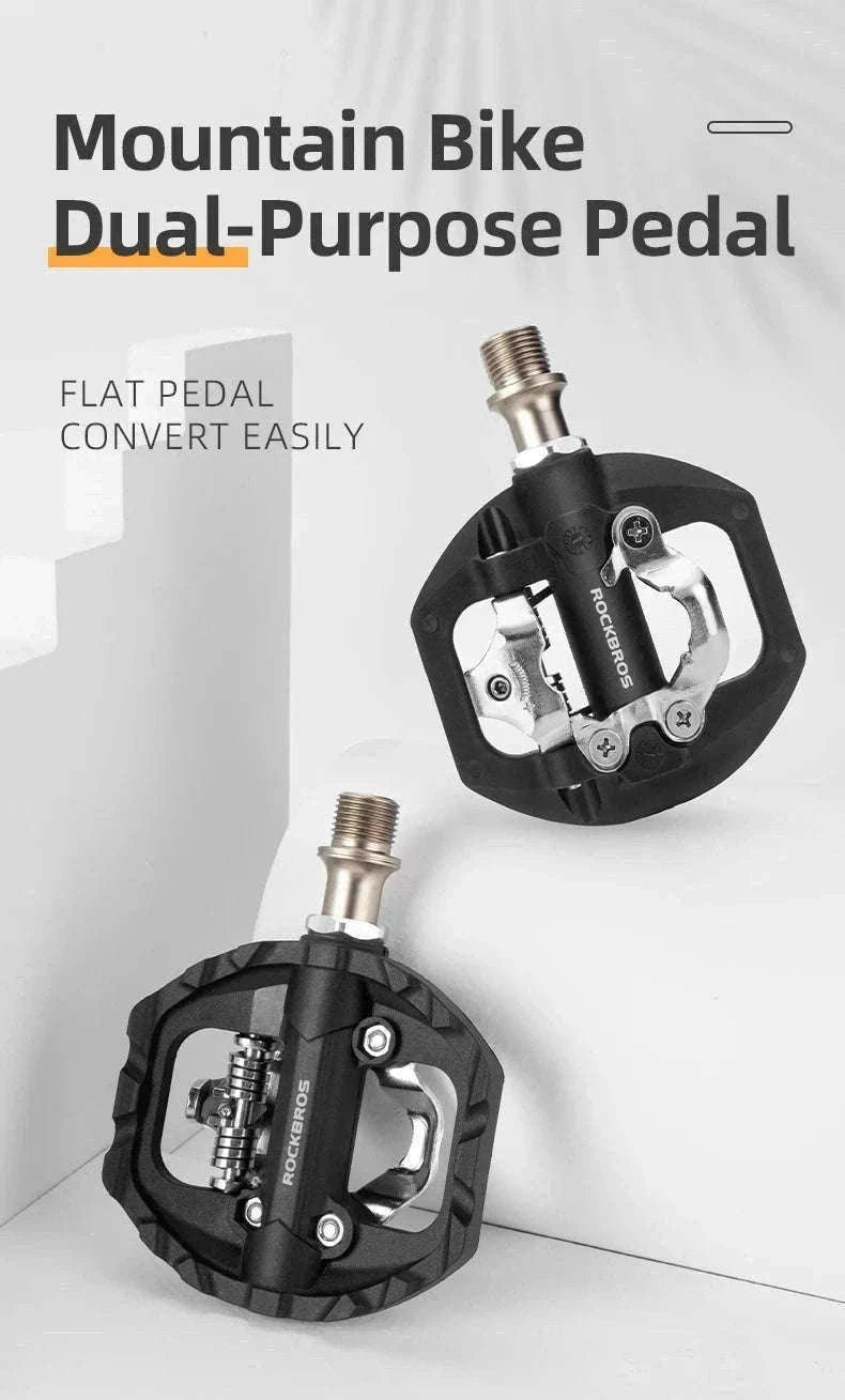 Dual-Purpose Bicycle Pedals with Sealed Bearings-37210108001 Nylon / Poland