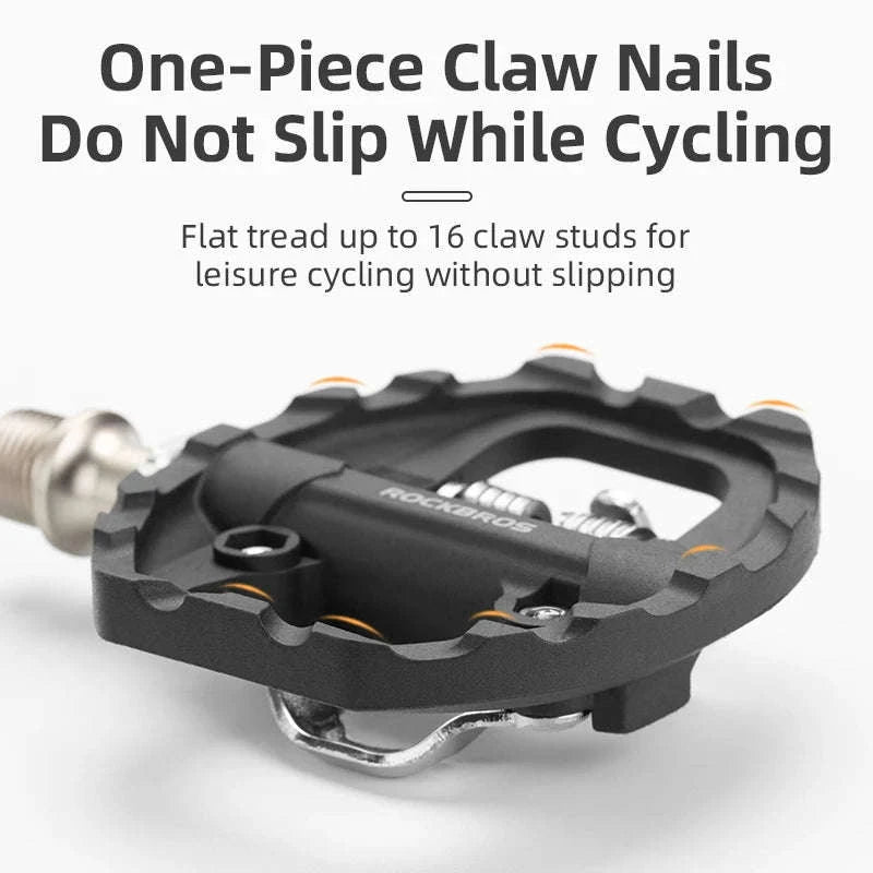 Dual-Purpose Bicycle Pedals with Sealed Bearings-37210108001 Nylon / Poland